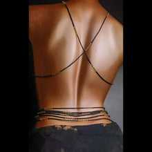 Load image into Gallery viewer, Black With Gold Rayo