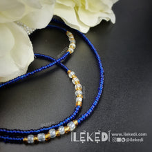 Load image into Gallery viewer, Blue With Clear Quartz Rayo