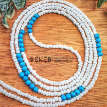 Load image into Gallery viewer, Rolake (White with Turquoise)