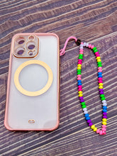Load image into Gallery viewer, Colourful Phone Ipad Charm Strap Wristlet