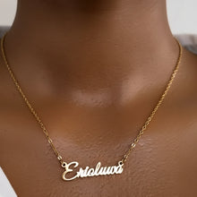 Load image into Gallery viewer, Custom Name Chain Necklace