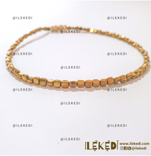 Load image into Gallery viewer, Gold Adunni Anklet